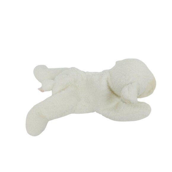 Vintage 90s TY Beanie Babies Fleece Sheep 7 inch Plush Lamb Stuffed Animal Toy - Picture 5 of 8